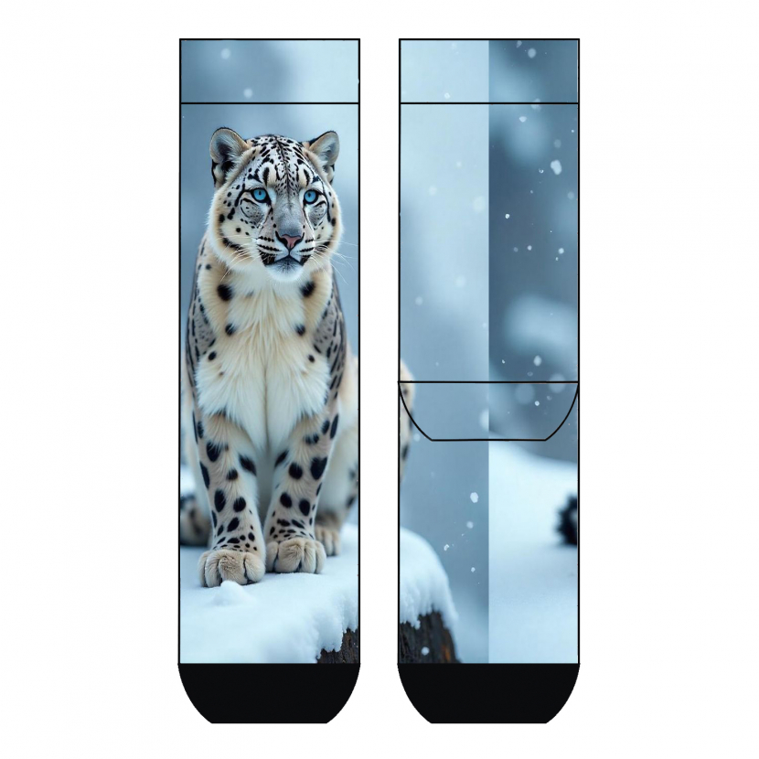 Cool 7 Print - Vollfrottee - Baumwollsocken - Runddruck Motiv: C5562